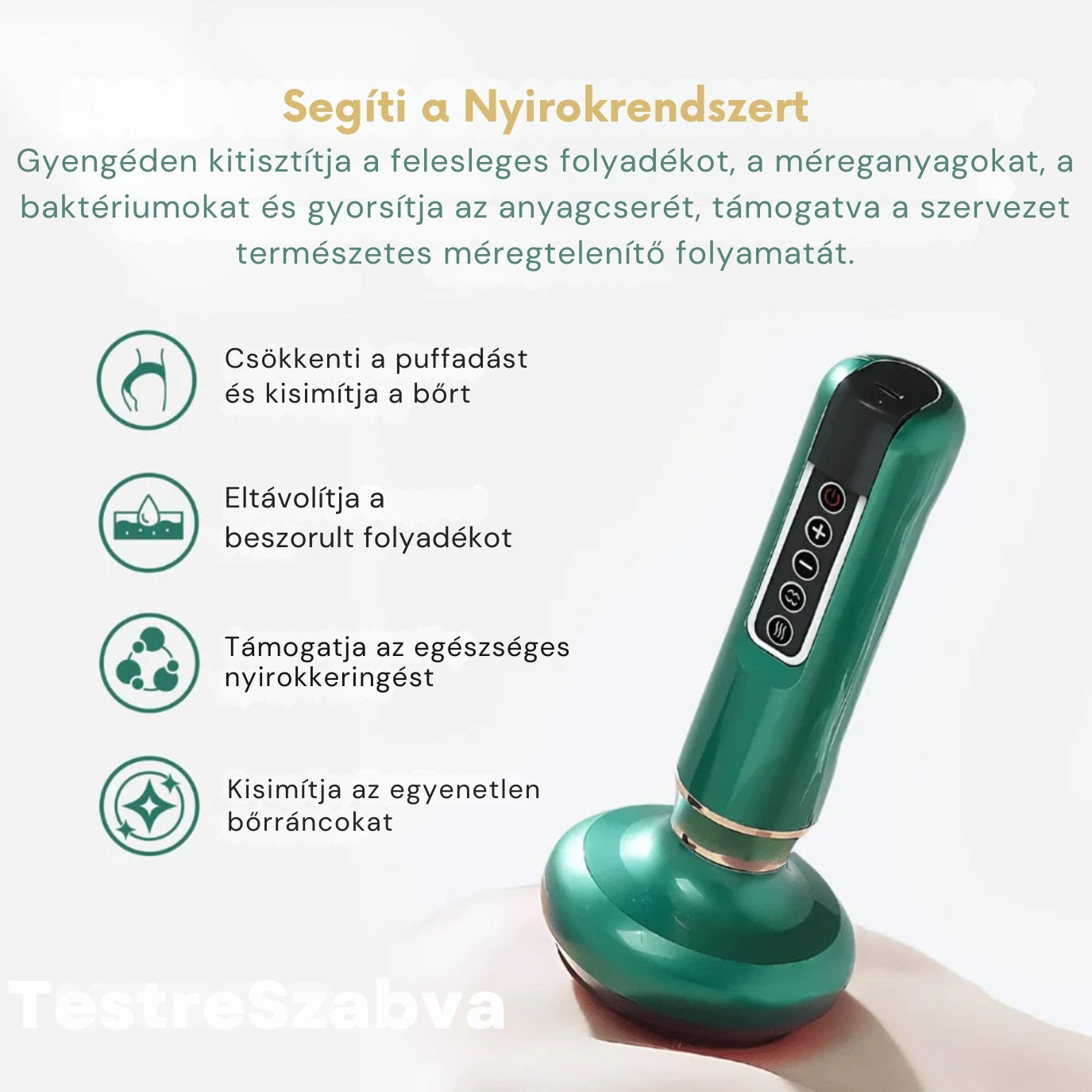 Narancsbőr elleni vákuumos masszírozó