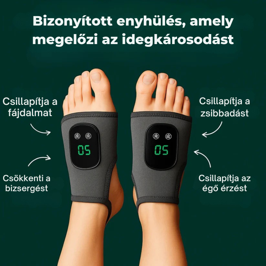 Három Terápiás Lábmasszírozó