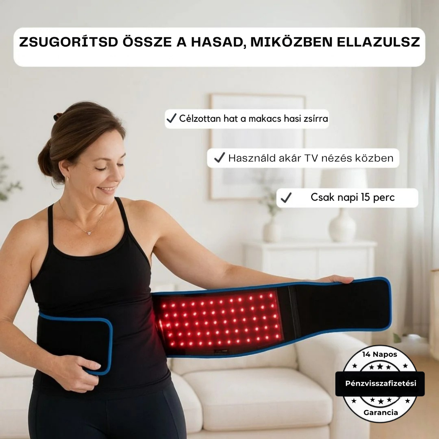 Infravörös zsírégető öv