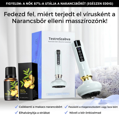 Narancsbőr elleni vákuumos masszírozó